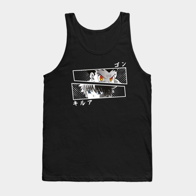 Gon & Killua Tank Top by The Iconic Arts